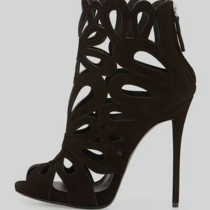 Giuseppe Zanotti Coline Cutout Suede Sandals Size 41 (11)